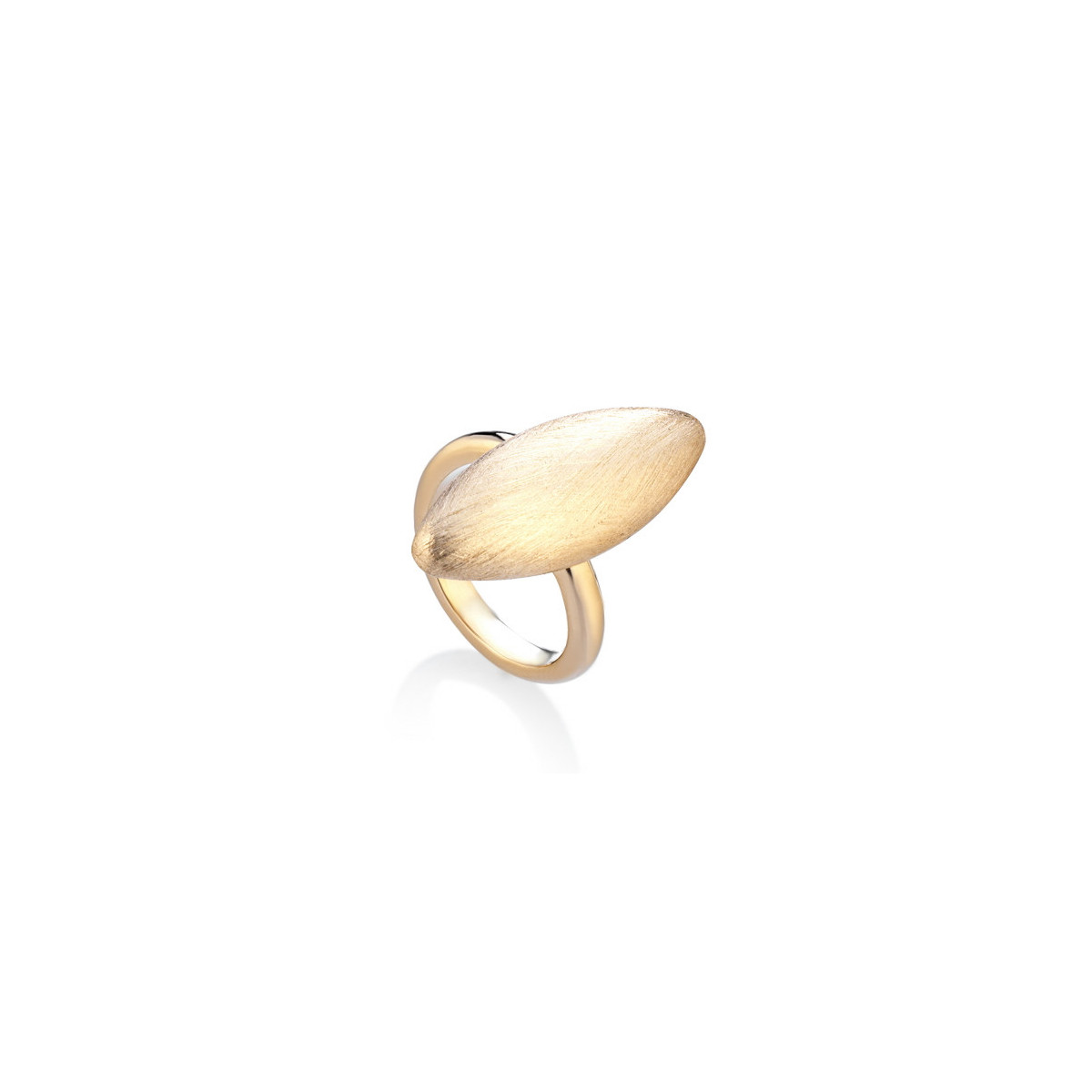 ANILLO PLATA BAÑO ORO AMARILLO