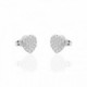 PENDIENTES ORO BLANCO Y CIRCONITAS