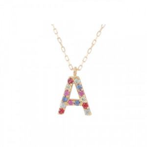 COLLAR INICIAL CIRCONITAS COLORES