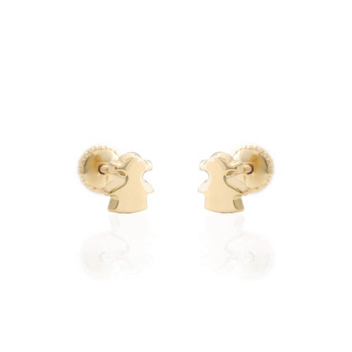 PENDIENTES BEBE ORO