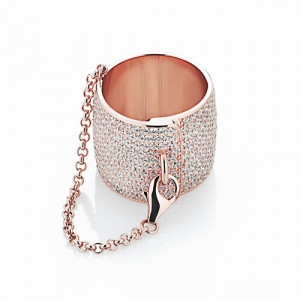 ANILLO PLATA ROSA Y CIRCONITAS