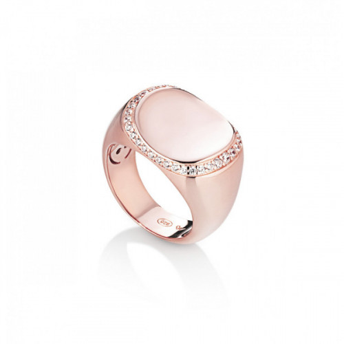 ANILLO PLATA ROSA Y CIRCONITAS