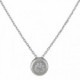 CHATON O/BLANCO Y BTES 0.095 QT + CADENA