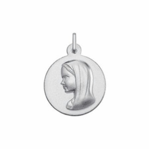 MEDALLA PLATA 16 MM V. MARIA