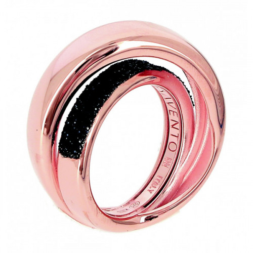 ANILLO POLVORE PLATA ROSA Y POLVO NEGRO