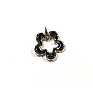 COLGANTE PLATA FLOR