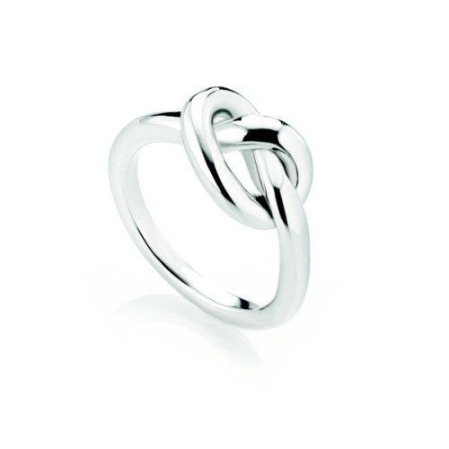 ANILLO NUDO PLATA