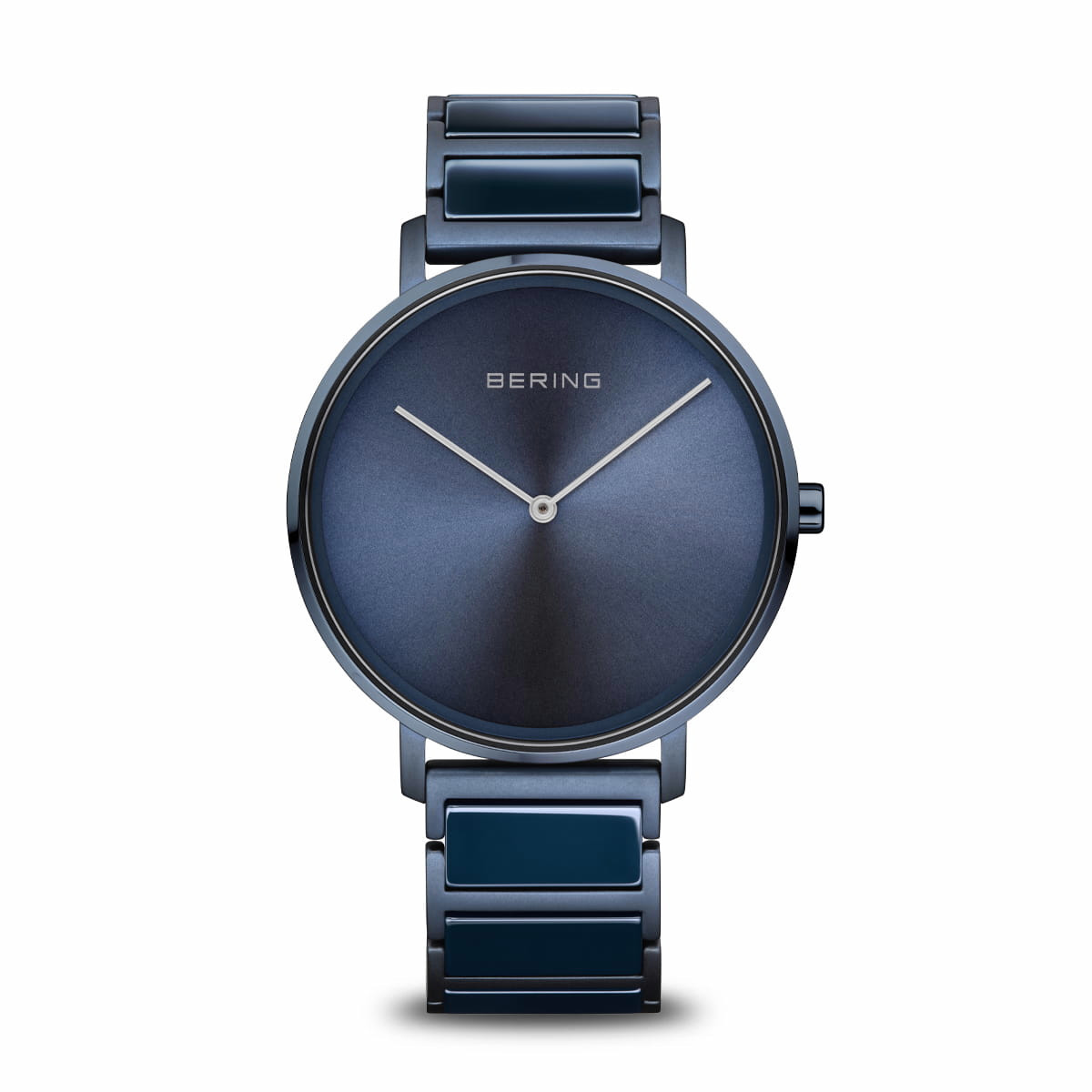 RELOJ CERAMICO AZUL 39 MM BERING