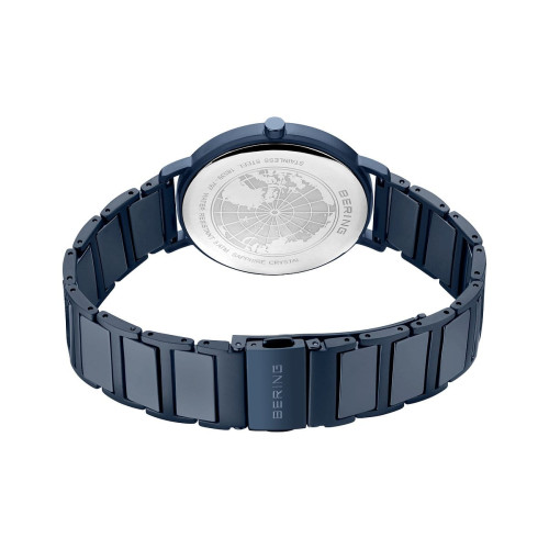 RELOJ CERAMICO AZUL 39 MM BERING