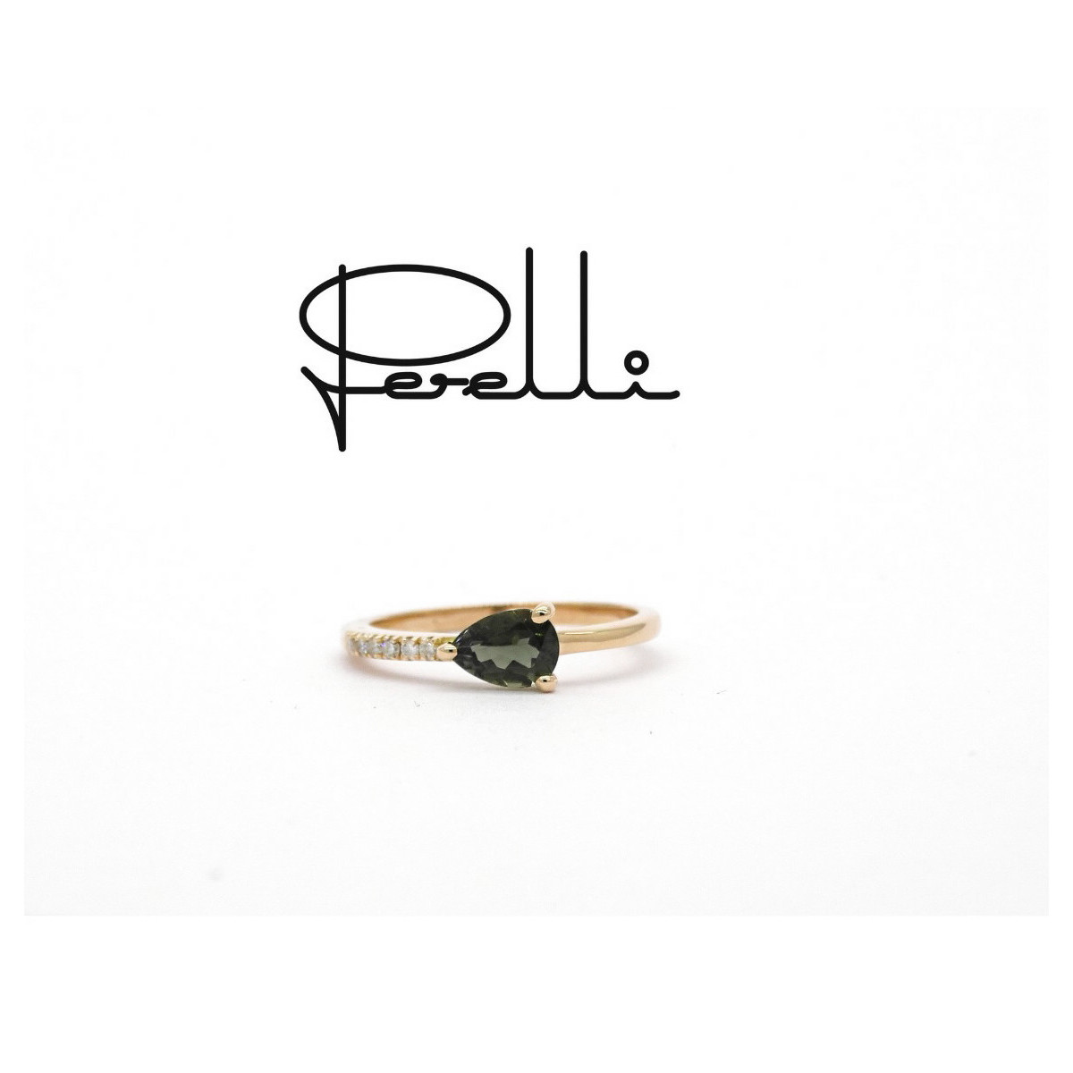 ANILLO O/ROSA BTES 0.07 Y T. VERDES 0.72