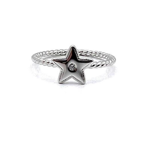 ANILLO PLATA ESTRELLA