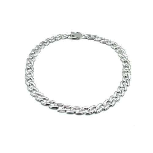 COLLAR PLATA ESLABONES  - (DISPONIBLE EN PLATA Y PLATA BAÑADA EN ORO)