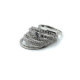 ANILLO GRANDE PLATA Y CIRCONITAS