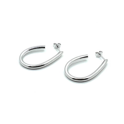 CRIOLLAS PLATA MEDIANAS - (DISPONIBLE PLATA Y PLATA BAÑADA EN ORO)