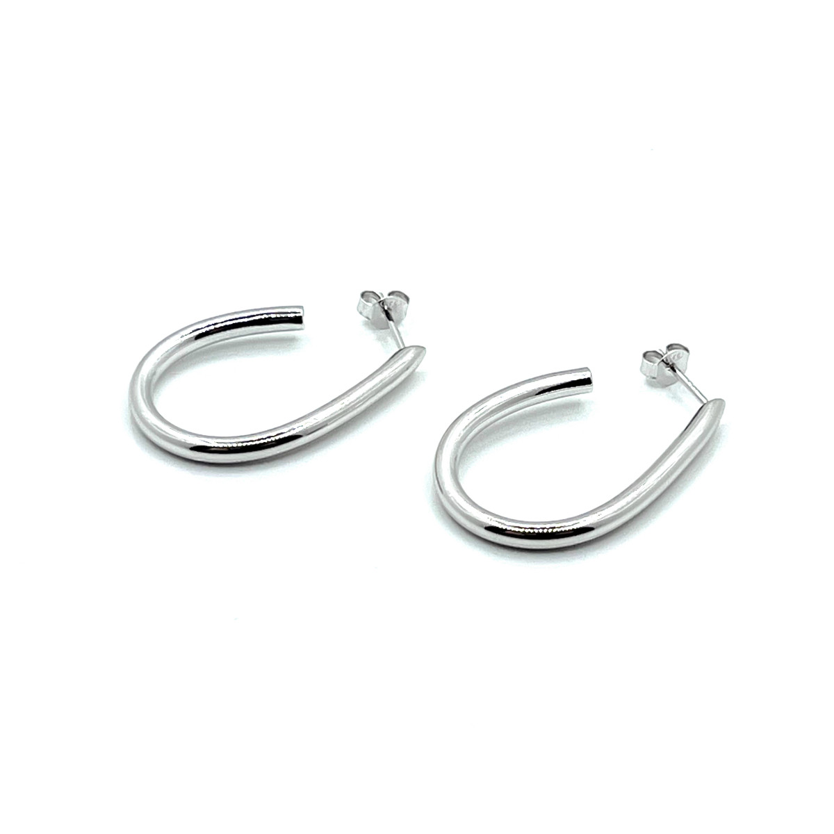CRIOLLAS PLATA MEDIANAS - (DISPONIBLE PLATA Y PLATA BAÑADA EN ORO)