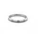 ANILLO PLATA ESMALTE BLANCO Y CIRCONITAS