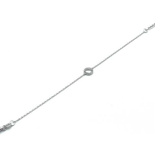 PULSERA PLATA CIRCULITO CIRCONITAS