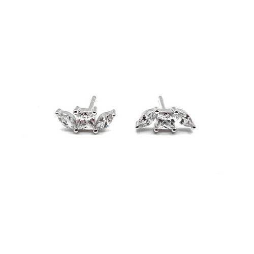 PENDIENTES PLATA Y CIRCONITAS