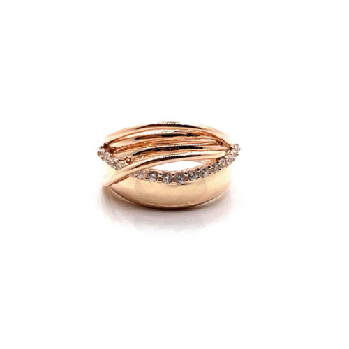ANILLO PLATA Y CIRCONITAS
