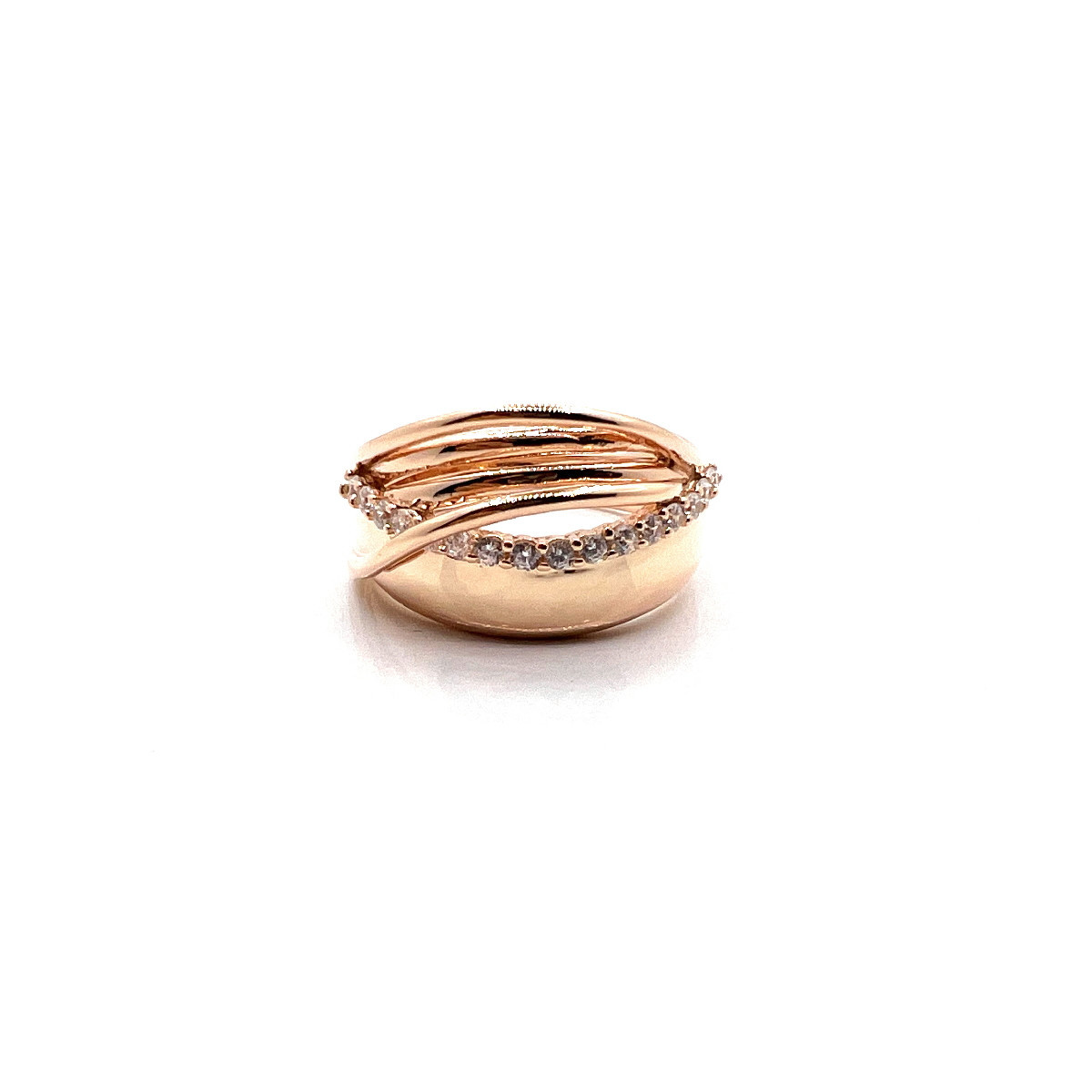 ANILLO PLATA Y CIRCONITAS