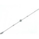 PULSERA ROSETON PLATA Y CIRCONITAS