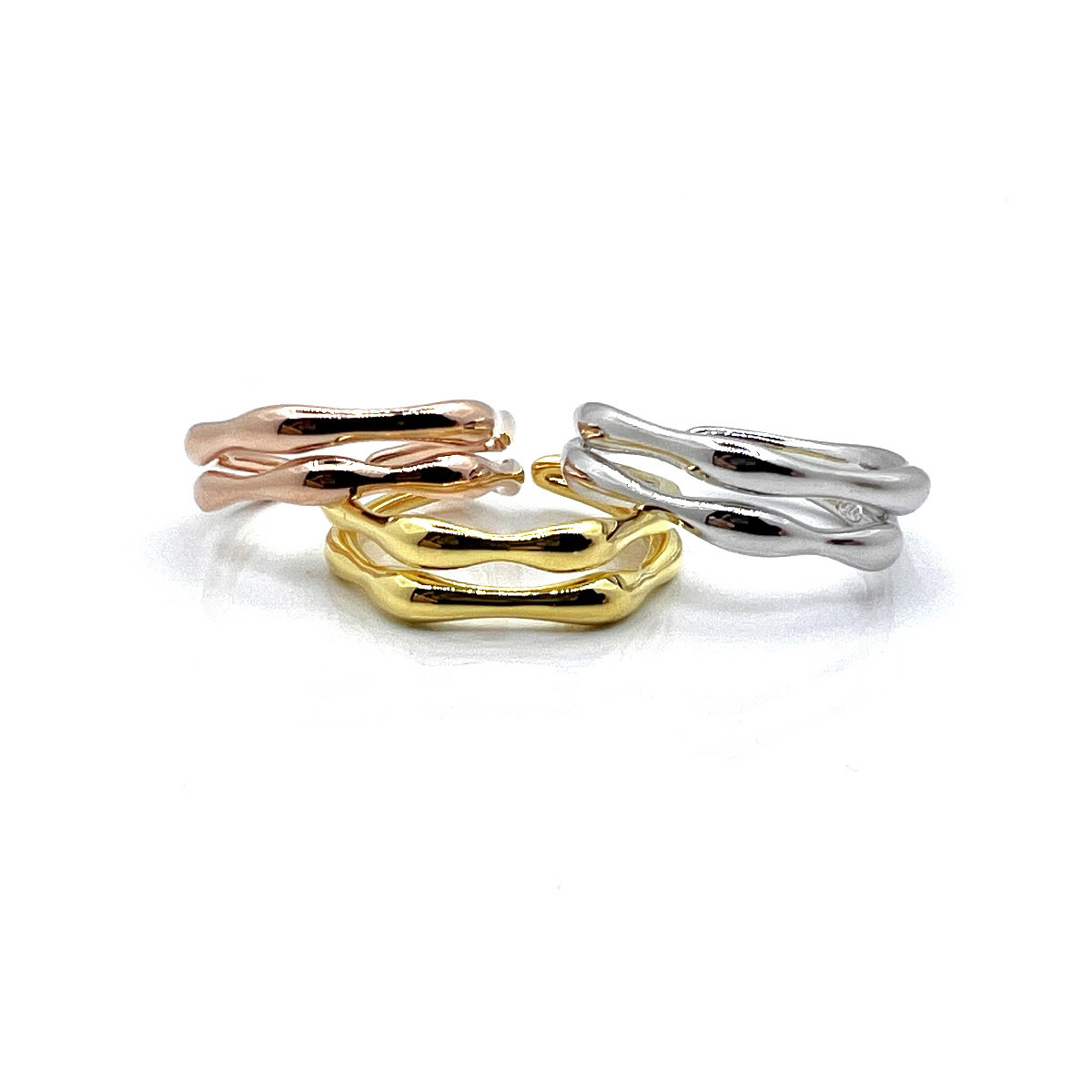 ANILLO PLATA FORMAS