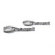 PENDIENTES LARGOS PLATA Y CIRCONITAS