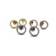 PENDIENTES CIRCULO PLATA Y CIRCONITAS