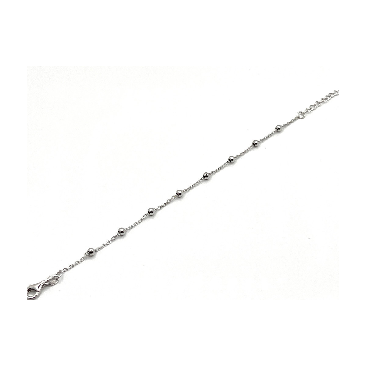 PULSERA PLATA BOLITAS