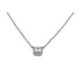 COLLAR CUADRADO PLATA Y CIRCONITAS