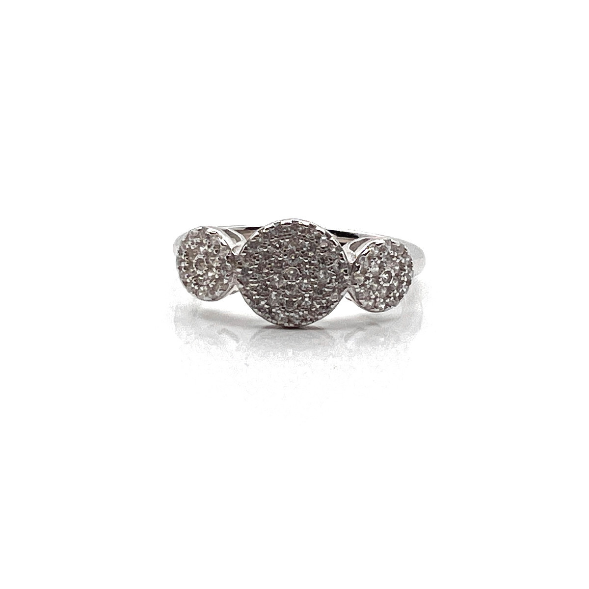ANILLO PLATA Y CIRCONITAS