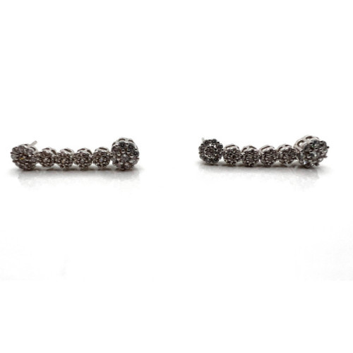 PENDIENTES DE PLATA Y CIRCONITAS