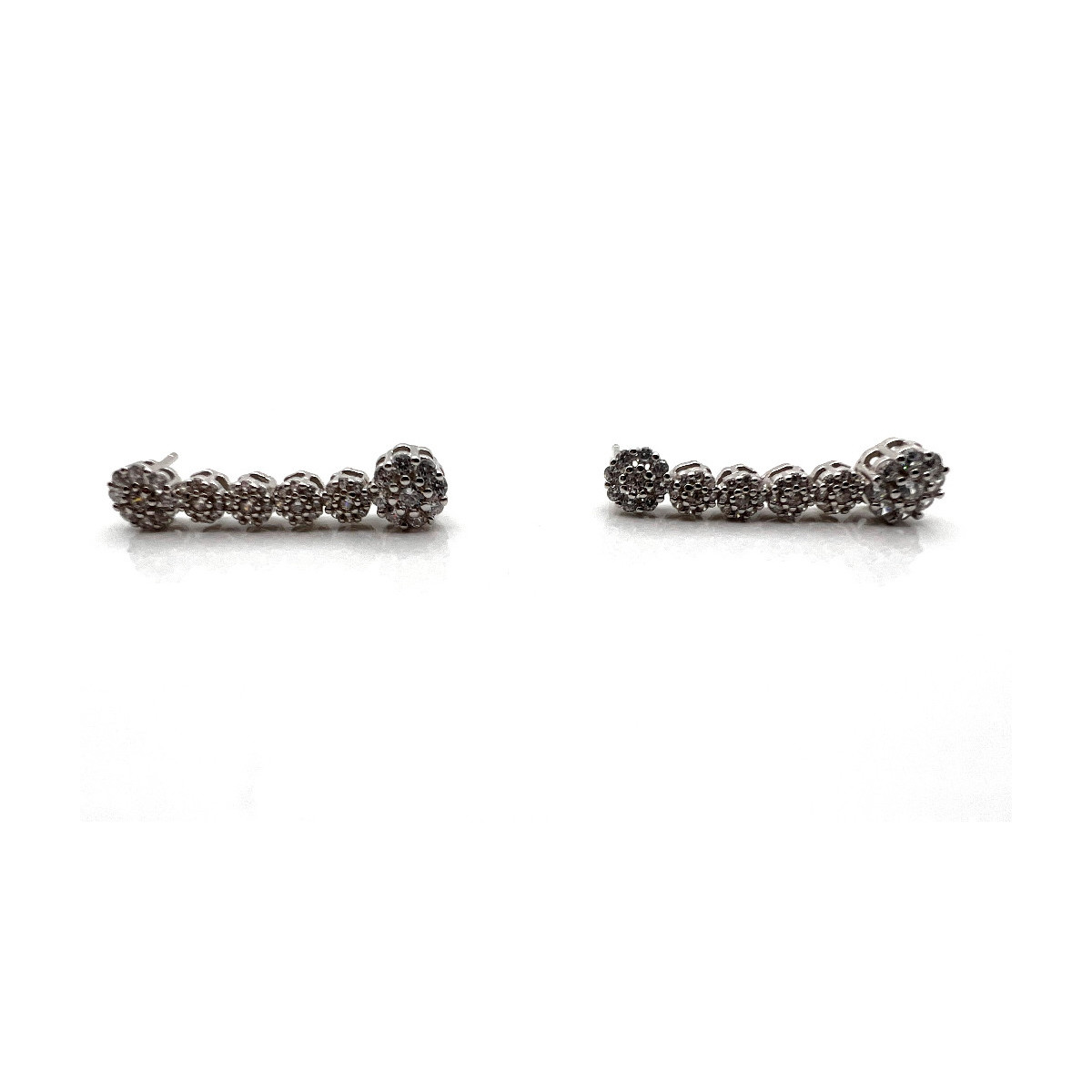 PENDIENTES DE PLATA Y CIRCONITAS
