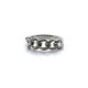 ANILLO ESLABONES PLATA Y CIRCONITAS