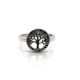 ANILLO ARBOL VIDA PLATA Y CIRCONITAS COL