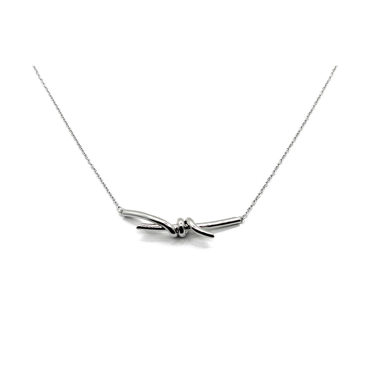 COLLAR PLATA LISA
