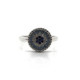 ANILLO PLATA Y CIRCONITAS