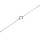 PULSERA TORNILLO PLATA Y CIRCONITAS