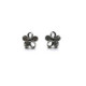 PENDIENTES FLOR PLATA Y CIRCONITAS