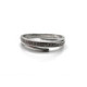 ANILLO O/BLANCO Y BRILLANTES 0.12 QT