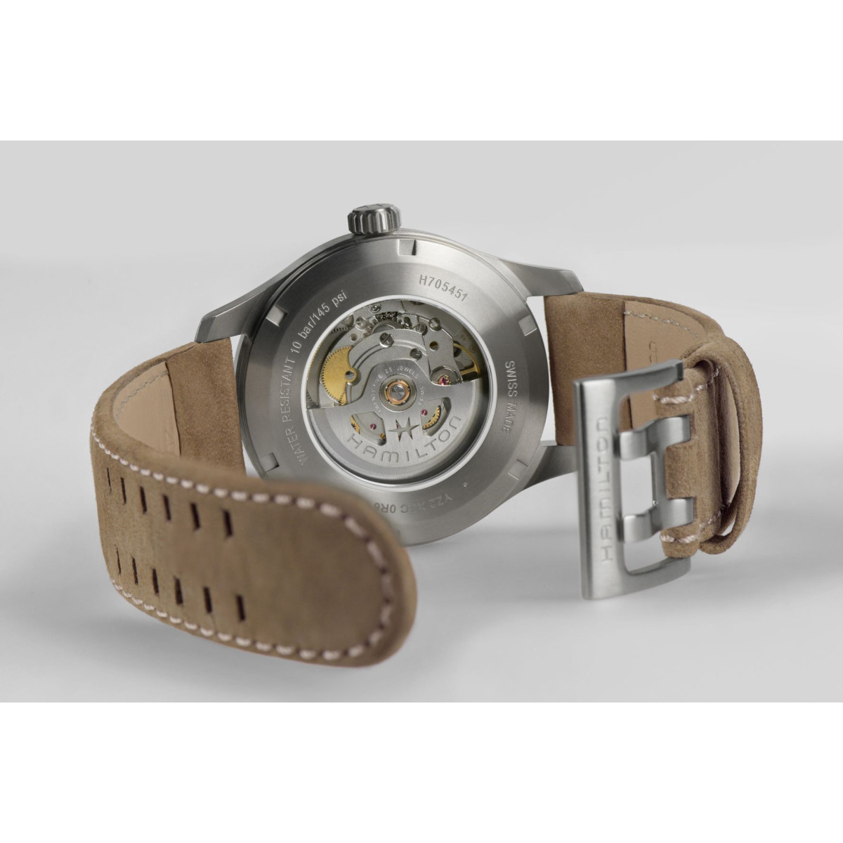 RELOJ KHAHI FIELD TITANIUM HAMILTON