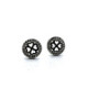 PENDIENTES TREBOL PLATA Y CIRCONITAS