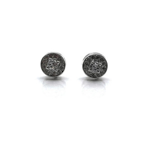 PENDIENTES PLATA Y CIRCONITAS