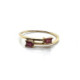 ANILLO ORO Y RUBIES