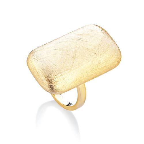 ANILLO PLATA BAÑADA EN ORO