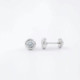 PENDIENTES O/B BEBE CHATON CIRCONITA