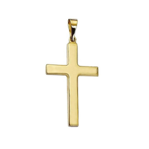CRUZ ORO LISA 19 X 12 MM