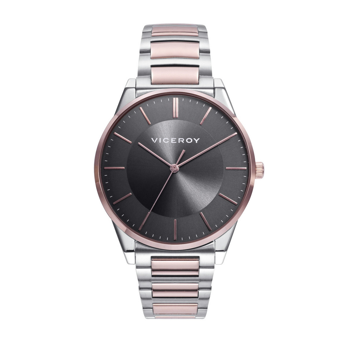 RELOJ ACERO IP ROSA VICEROY