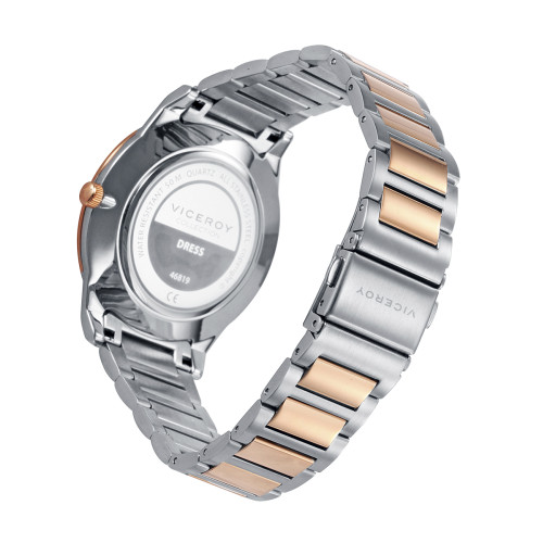 RELOJ ACERO IP ROSA VICEROY