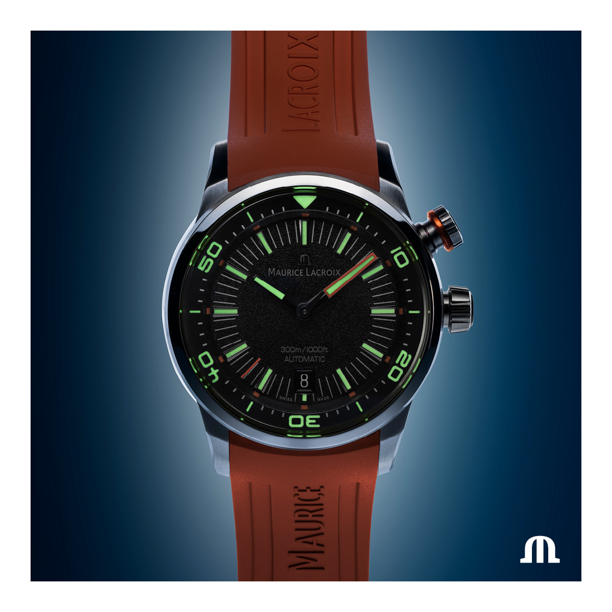 RELOJ PONTOS DIVER  MAURICE LACROIX - PT6248-SS00L-330-J